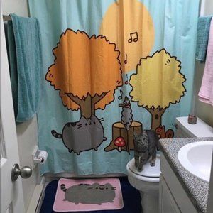 Pusheen Shower Curtain
